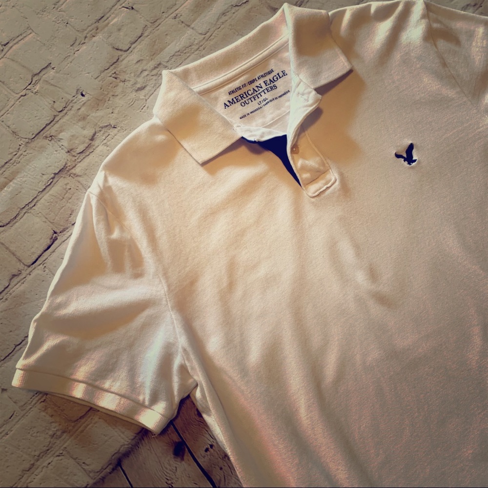 American Eagle polo shirt Size L